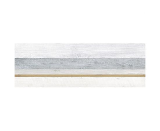 Керамическая настенная плитка LAPARET Step серый, 20x60 см, 1.2 кв. м, 10 плиток в упаковке х9999217282 