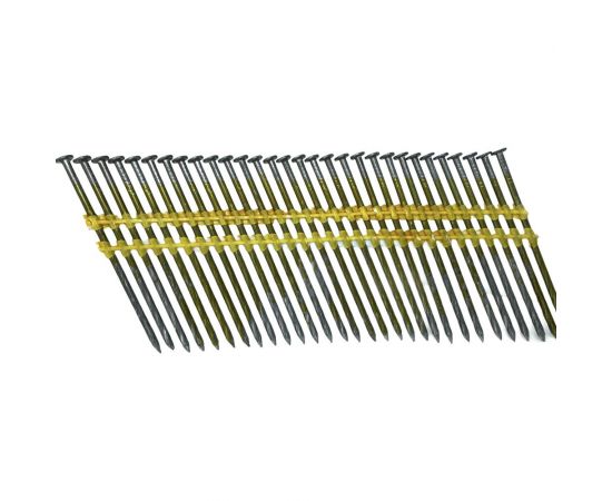 Реечные гвозди Pegas pneumatic 21 градус винтовая накатка уп. 6000 шт. 2,8x50 мм 1255 