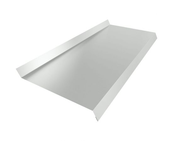 Отлив металлический profBUILD Metal 2000х70 мм, белый 4110 