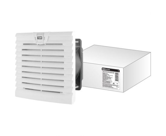 Универсальный вентилятор с фильтром TDM ВФУ 52/42 м3/час 230В 19Вт IP54 SQ0832-0111 