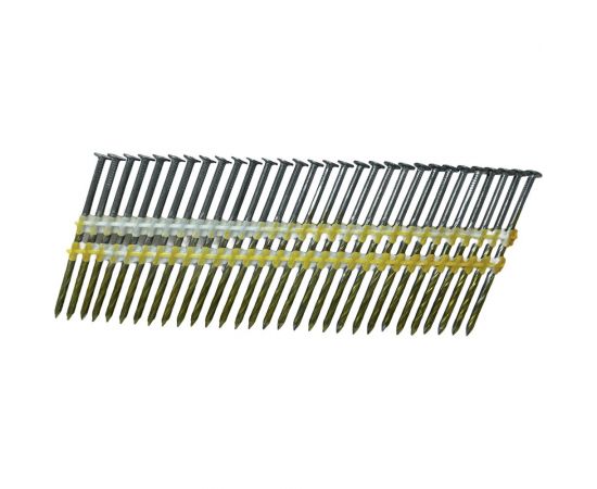 Реечные гвозди Pegas pneumatic 21 градус винтовая накатка уп. 6000 шт. 2,8x50 мм 1255 – изображение 2