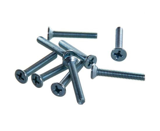 Винт Качественный КРЕПЕЖ потай с метр. резьбой, DIN 965, 4x25, 230 шт 0200865 КЧ – изображение 2