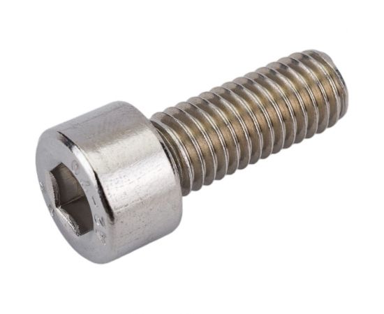 Нержавеющий винт с цилиндрической головкой KREPFIELD M8x20 мм, DIN 912, А2, внутренний шестигранник, полная резьба, 10 шт. 912A2ВИНТПР8Х20-10 – изображение 2