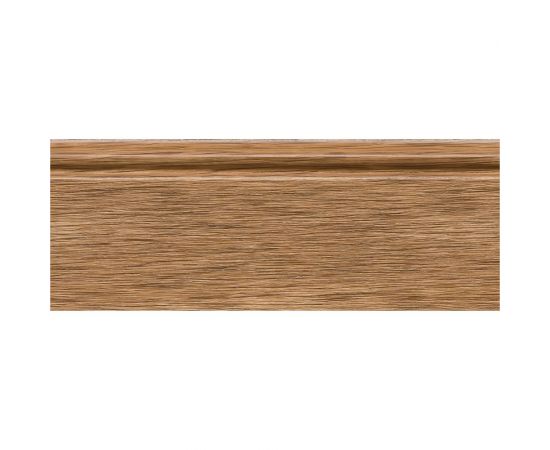 Напольный плинтус Decor-Dizayn ударопрочный влагостойкий цвет вишня 100Х16Х2400 мм 701-83SH – изображение 2