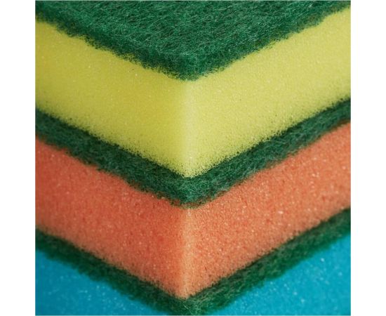 Губки для посуды Luscan Economy Мини поролон, 80x50x26 мм, 10 шт в уп 549251 – изображение 2