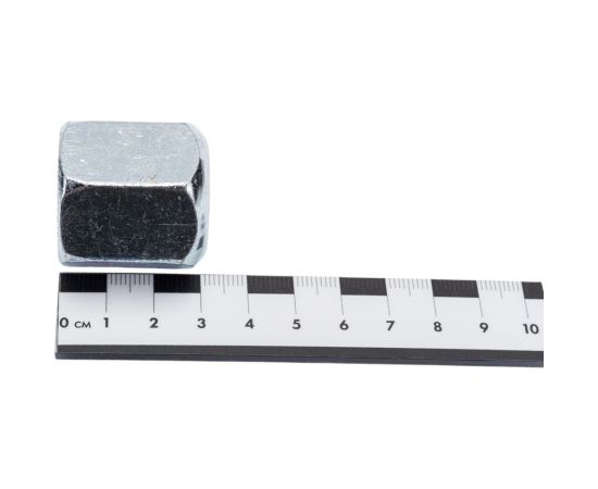 Гайка Море-Метизов DIN 6330, класс прочности 10, цинк, М20, 5 шт. GAYKA6330CM205M – изображение 3