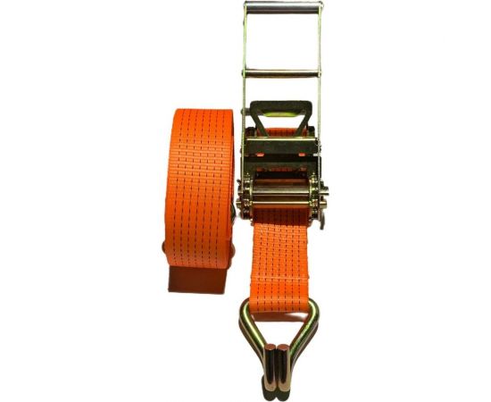 Стяжной ремень с крюками ТРАСТ 10/20 т, 12 000 мм (100 мм) Россия 4687201914464 – изображение 3