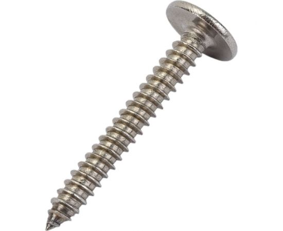 Нержавеющий саморез с прессшайбой KREPFIELD 4,2x32 мм, ART 9999, А2, самонарезающий, крестообразный шлиц PH, 80 шт. 9999A2саморез с прессшайбой4.2X32-80 – изображение 3