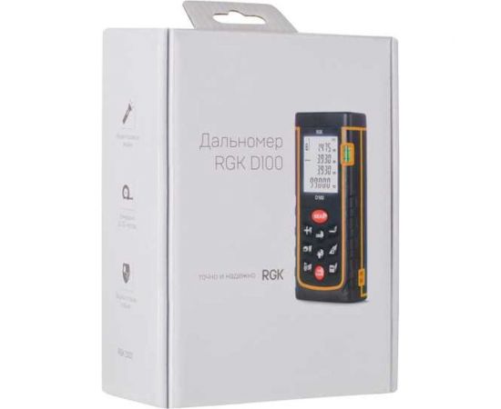 Лазерный дальномер RGK d100 с поверкой 755658 – изображение 3