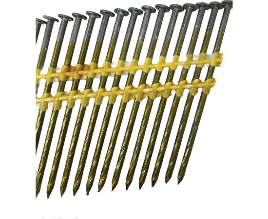 Реечные гвозди Pegas pneumatic 21 градус винтовая накатка уп. 6000 шт. 2,8x50 мм 1255 – изображение 3