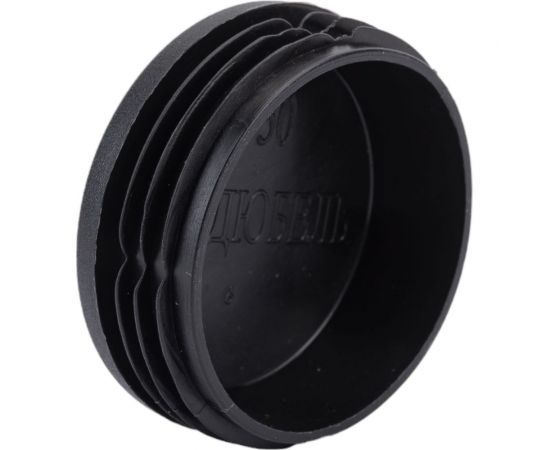 Внутренняя заглушка для трубы Tech-Krep D50 мм, черный пластик, 4 шт. пакет 155043 – изображение 3