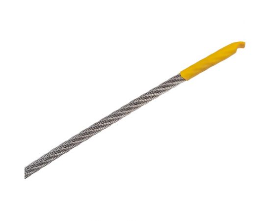 Нержавеющий трос KREPFIELD 3 мм, сталь А2, плетение 7x7, средней мягкости, 40 м 8379А2ТРОС3ММ-40 – изображение 4