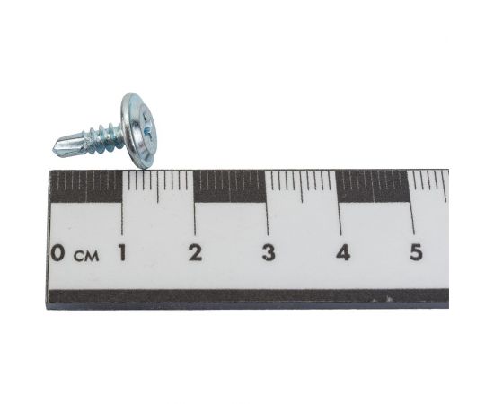 Саморез Daxmer ПШС Pro 4,2x13 мм, цинк, 1000 шт. 436951 – изображение 4