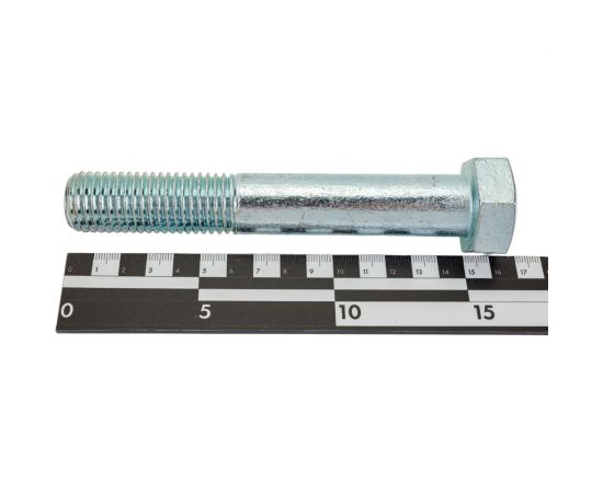 Болт ЦКИ DIN 931, М24x150 мм, 8.8, цинк, SW36, аналог ГОСТ 7798-70 5319 – изображение 4