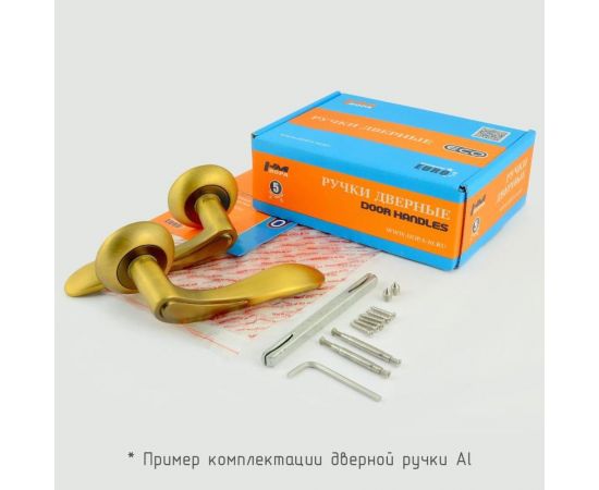 Дверная ручка НОРА-М 94А AL ст.медь 15428 – изображение 6