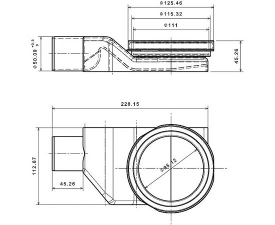 Душевой лоток Pestan Betto Line 850 блистер 00067041 – изображение 7