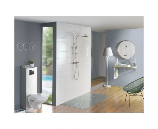 Трап под плитку Wirquin Venisio Compact силикон, мембр., D90 мм, D40/43 мм, высота под полом 30723462 – изображение 8