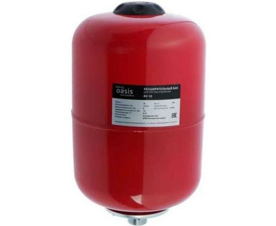 Расширительный бак для систем отопления OASIS RV-10 "making Oasis everywhere" 4640039483083 