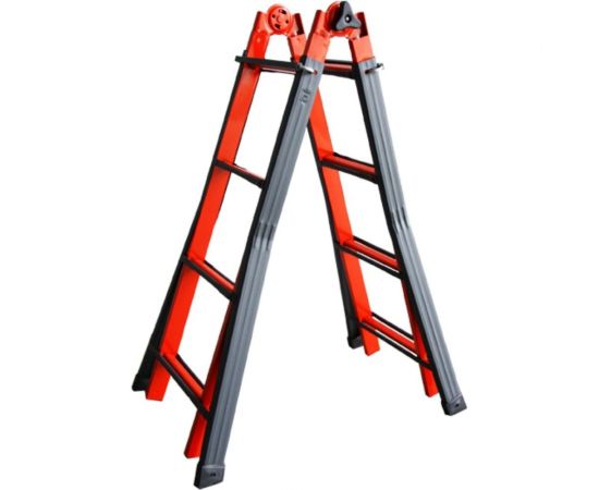 Телескопическая лестница Svelt металлическая Serafina 10 ступеней SERAFINA10 