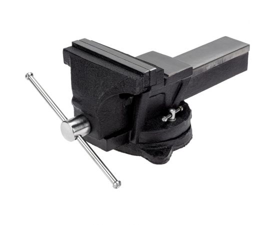 Тиски KRANZ слесарные 150мм, поворотные, с наковальней KR-12-5102 