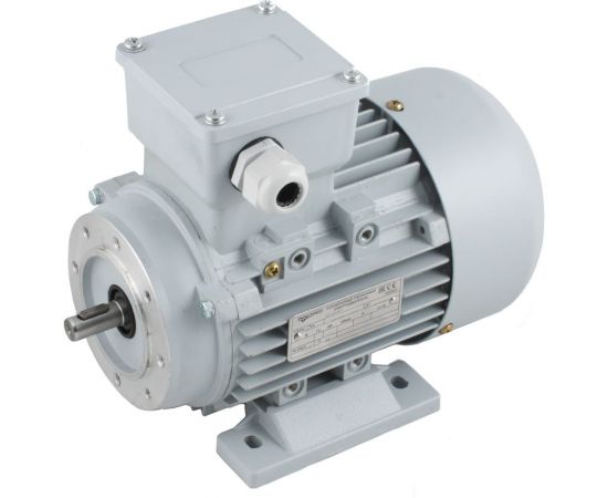 Трехфазный асинхронный электродвигатель INNORED (1.1x1400) 12019 мм, на лапах, схема включения звезда/треугольник, 380 В/220 В, IP55 RM80M3-4 B34 