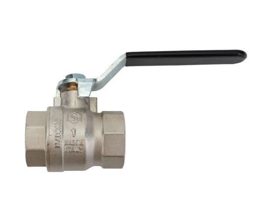 Шаровой кран STOUT Svb-0011-000025 стандартнопроходной, вр/вр, ручка рычаг 1"" RG008S1SO590U3 