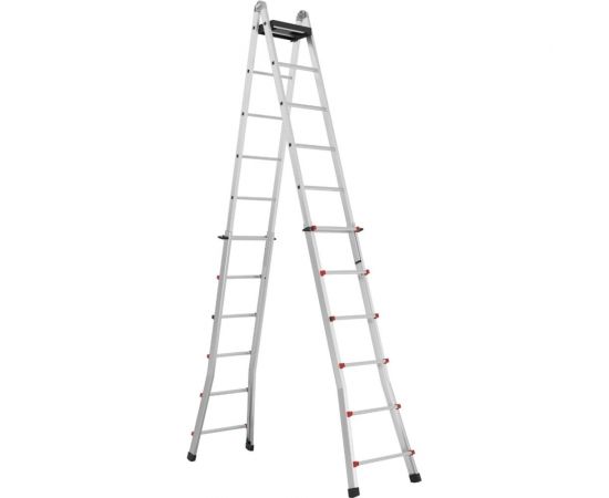Телескопическая лестница-стремянка Svelt Scalissima 12+12R ступеней SSCAL012R 