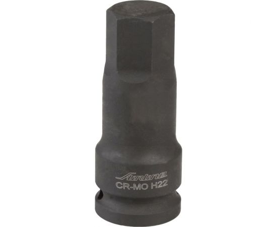Головка ударная торцевая 1/2""DR, внешний 6-гранник, Hex22 Airline ATAS018 