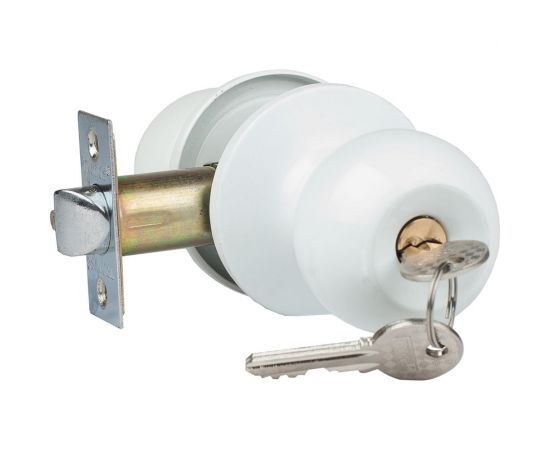 Ручка-защелка Trodos ЗШ-01 белая 204101 