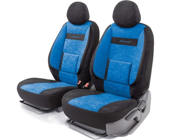Получехлы на передние сиденья AUTOPROFI COMFORT COM-0405 BK/BL 
