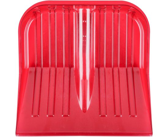Лопата для снега ЗПИ «Альтернатива» из поликарбоната, 430x420мм, без черенка, красный М7242 
