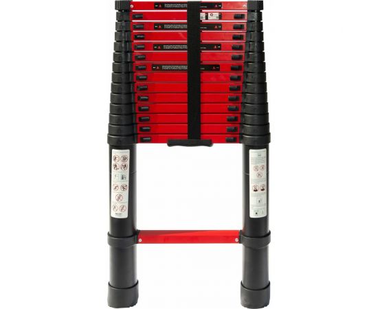 Телескопическая лестница WORKY BLACK 5.2 м, 15 ступеней ARD245824 