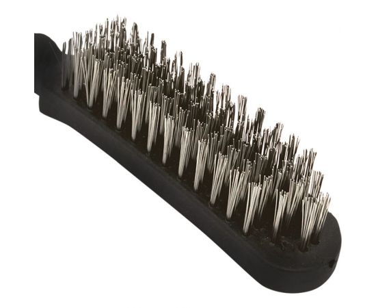 Стальная кордщетка EKF пластиковая ручка, 5 рядная Expert wbs-pl-5-exp – изображение 2