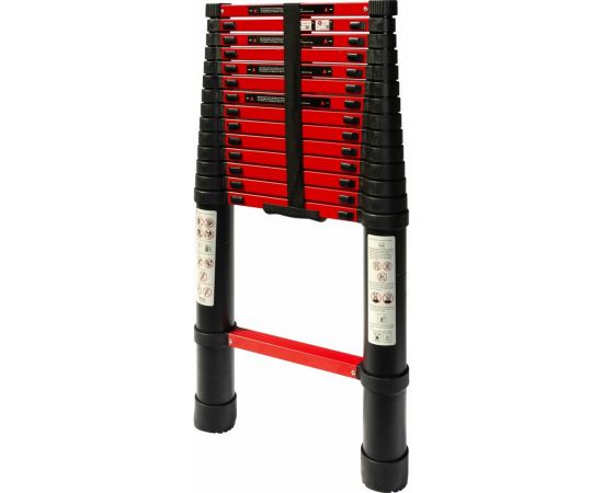 Телескопическая лестница WORKY BLACK 5.2 м, 15 ступеней ARD245824 – изображение 2