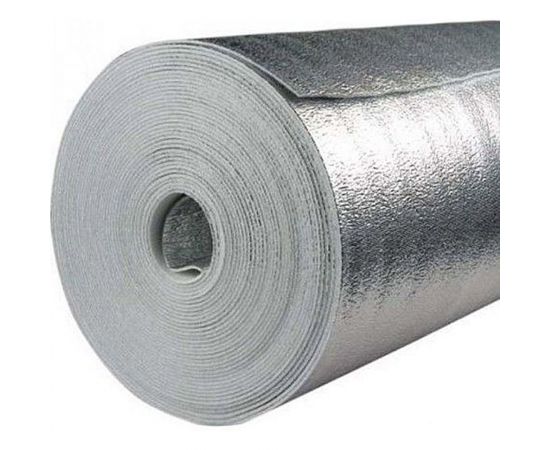 Отражающая теплоизоляция для бань и саун Алюфом AL 10 мм, 1х30 м 16283 – изображение 2