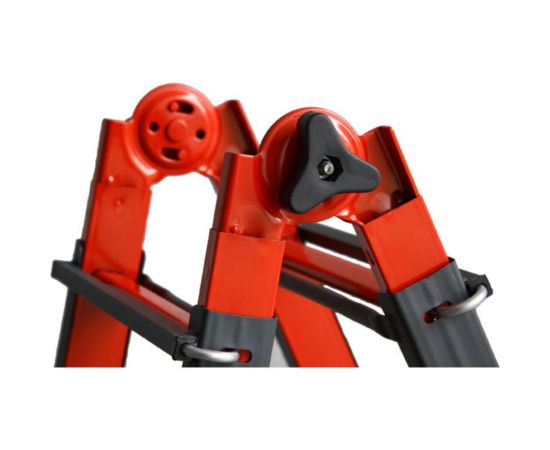 Телескопическая лестница Svelt металлическая Serafina 10 ступеней SERAFINA10 – изображение 2