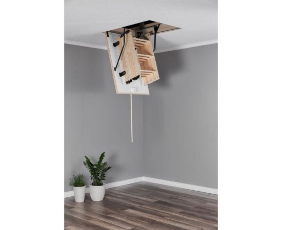 Чердачная лестница OMAN COMPACT TERMO 55х100 см, 280 см УТ000035948 – изображение 3