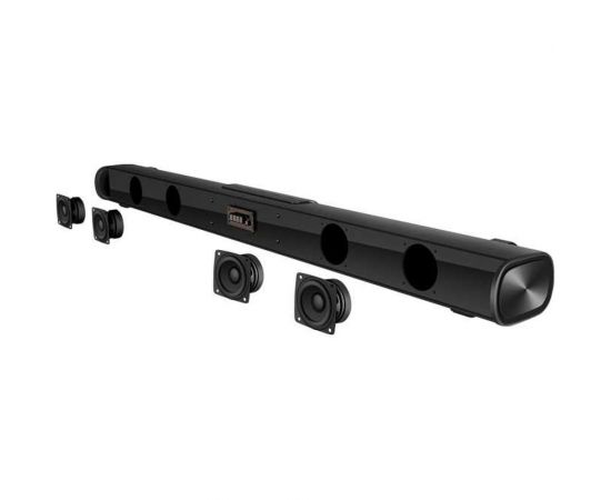 Саундбар SVEN SB-2150A черный, 180 Вт, USB, HDMI, ПДУ, Optical, Bluetooth, дисплей, беспроводной сабвуфер SV-019556 – изображение 3