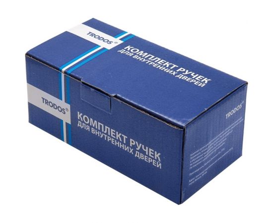 Ручка-защелка Trodos ЗШ-01 белая 204101 – изображение 3