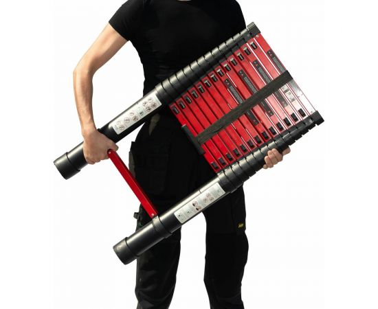 Телескопическая лестница WORKY BLACK 5.2 м, 15 ступеней ARD245824 – изображение 3