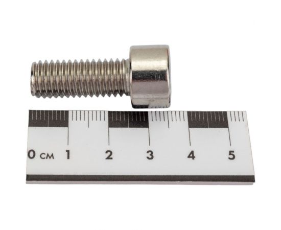 Нержавеющий винт с цилиндрической головкой KREPFIELD M10x25 мм, DIN 912, А2, внутренний шестигранник, полная резьба, 10 шт. 912A2ВИНТПР10Х25-10 – изображение 4