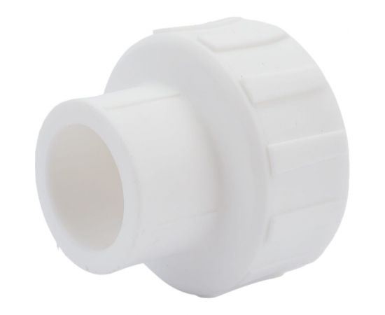 Комбинированная муфта PPRC MeerPlast Дн25x25 Ру25 белая внутренняя резьба D200-00444 – изображение 4