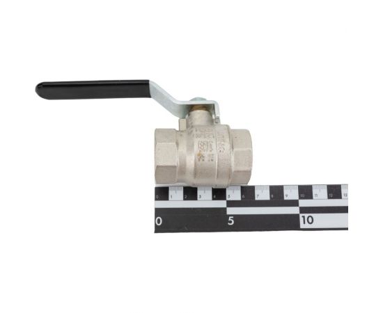 Шаровой кран STOUT Svb-0011-000025 стандартнопроходной, вр/вр, ручка рычаг 1"" RG008S1SO590U3 – изображение 4