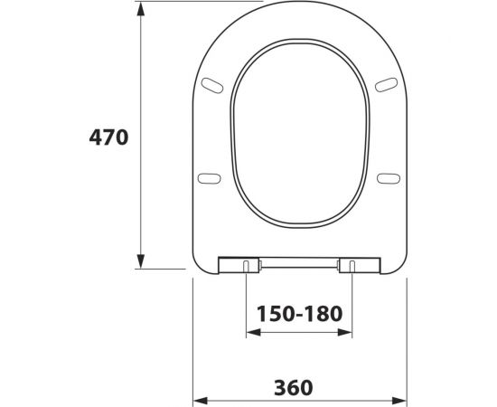 Крышка с сиденьем DP микролифт для унитаза OWL 1975 T190401 Vatter Ruta-H OWLC19-006 – изображение 4
