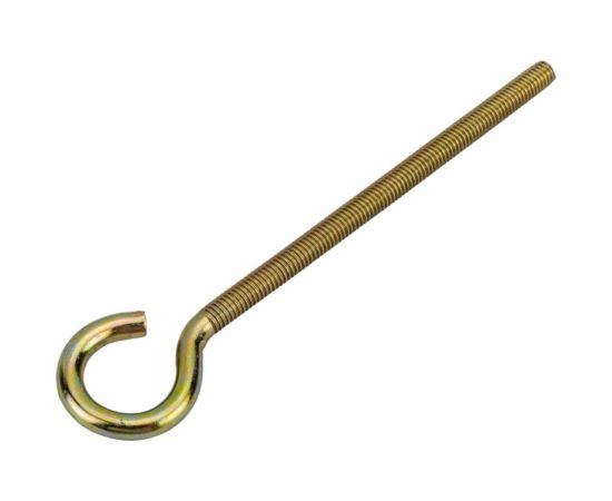 Крючок-полукольцо с метрической резьбой Bohrer М5x80 KP-5x80/103-1 – изображение 6