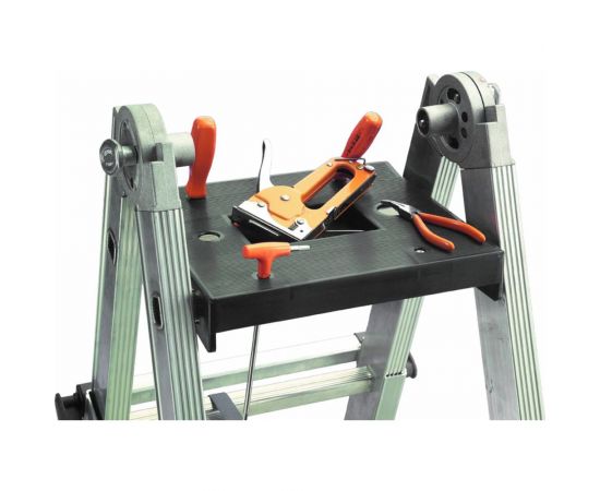 Телескопическая лестница-стремянка Svelt Scalissima 12+12R ступеней SSCAL012R – изображение 7