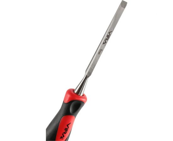 Стамеска с двухкомпонентной рукояткой VIRA 8 мм 811008 – изображение 7