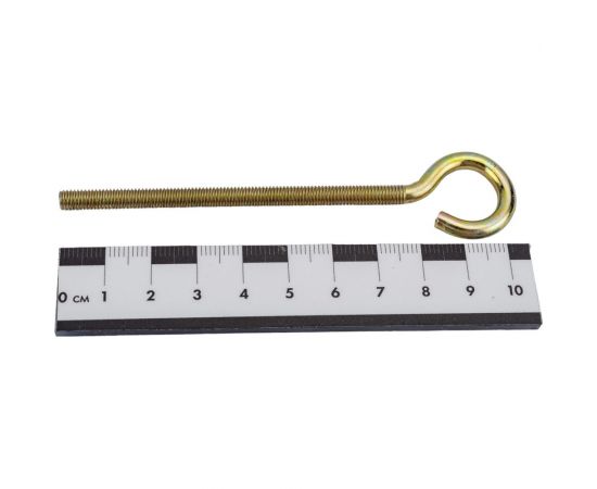 Крючок-полукольцо с метрической резьбой Bohrer М5x80 KP-5x80/103-1 – изображение 8