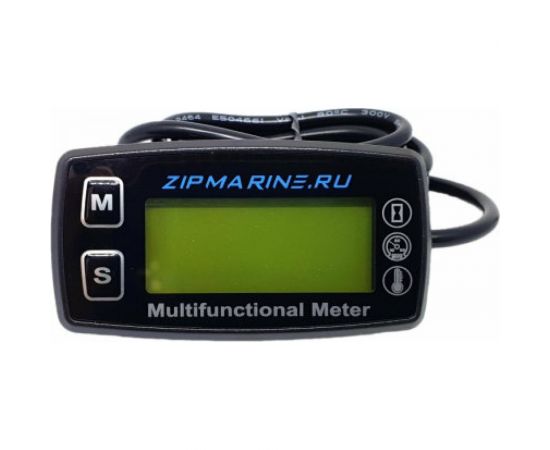 Универсальный тахометр с датчиком температуры Zipmarine 5623 