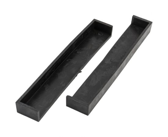 Губки-накладки быстросъемные мягкие для тисков слесарных 150 мм Berger BG BG1349 